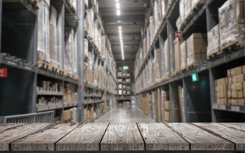 przechowywanie drewna